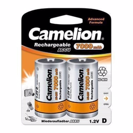 Camelion LR20 / D Genopladelige batterier 7000 mAh 